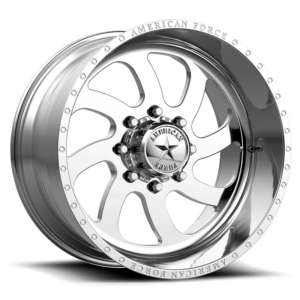 American Force AFW 76 BLADE SS, Polished (24x14 ET-73 8x165.1)