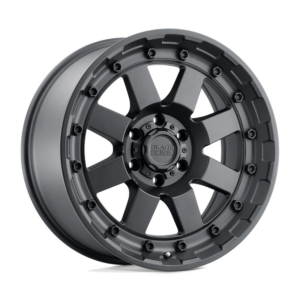 Black Rhino CLEGHORN, MATTE BLACK (18x9 ET-18 8x165.1)