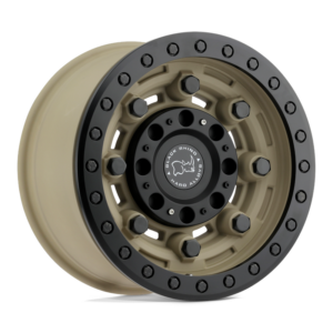 Black Rhino GARRISON, DESERT W/ MATTE BLACK RING (17x8.5 ET0 6x139.7)