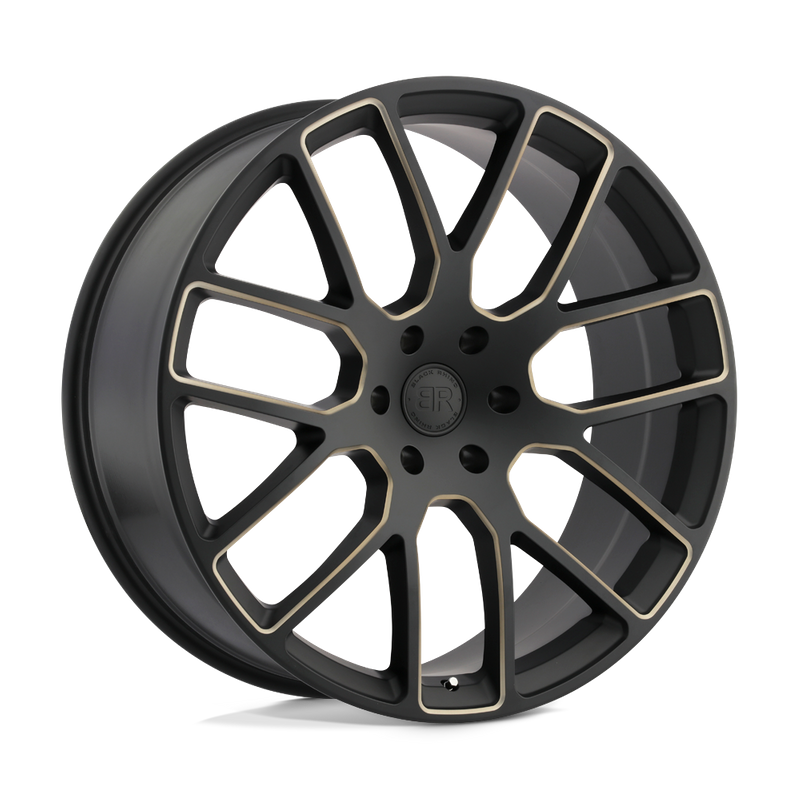 Black Rhino KUNENE, MATTE BLACK W/ DARK TINT MILLED SPOKES (22x9.5 ET10 6x139.7)