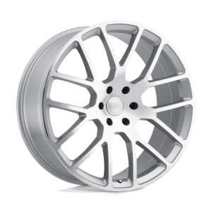 Black Rhino KUNENE, SILVER W/ MIRROR-CUT FACE (22x9.5 ET30 6x135)