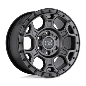 Black Rhino MIDHILL, MATTE GUNMETAL W/ BLACK BOLTS (16x8 ET38 6x130)