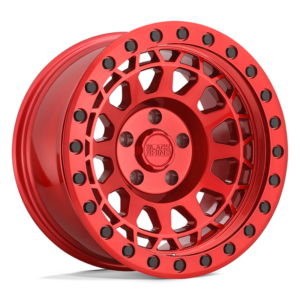 Black Rhino PRIMM, CANDY RED W/ BLACK BOLTS (17x8.5 ET-30 6x139.7)