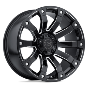 Black Rhino SELKIRK, GLOSS BLACK MILLED (20x10 ET-12 5x139.7)