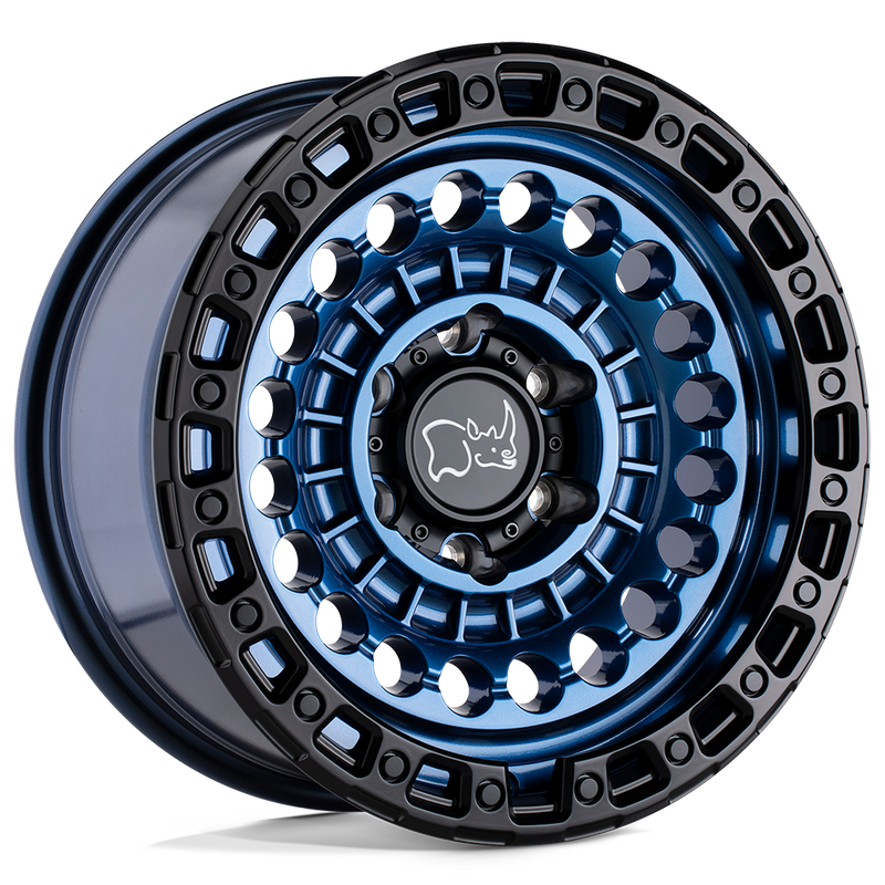 Black Rhino SENTINEL, COBALT BLUE W/ BLACK RING (20x9.5 ET12 6x139.7)