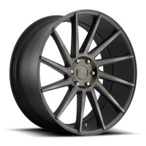 DUB 1PC S128 CHEDDA, MATTE BLACK DOUBLE DARK TINT (22x9.5 ET30 6x139.7)