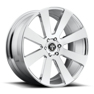 DUB 1PC S131 8-BALL, CHROME PLATED (24x10 ET20 6x139.7)