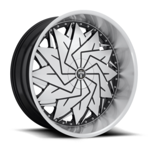 DUB 1PC S234 DAZR, GLOSS BLACK MACHINED (26x10 ET5 5x120.65/5x127)