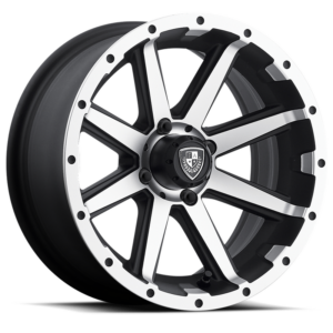 Fairway Alloys FA136 REBEL, Machined Matte Black (14x6.5 ET-23 4x101.6)