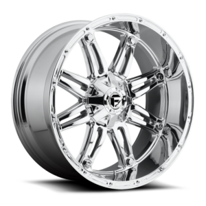 Fuel 1PC D530 HOSTAGE, CHROME PLATED (22x12 ET-44 6x135/6x139.7)