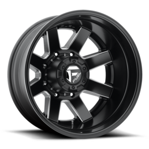 Fuel 1PC D538 MAVERICK, MATTE BLACK MILLED (20x8.25 ET-202 10x225)