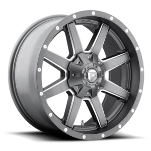 Fuel 1PC D542 MAVERICK, MATTE GUN METAL MILLED (20x10 ET-18 6x135/6x139.7)