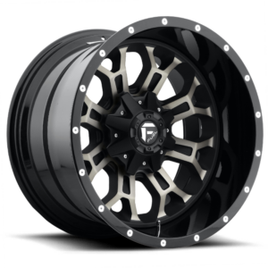 Fuel 1PC D561 CRUSH, GLOSS MACHINED DOUBLE DARK TINT (17x9 ET-12 5x139.7/5x150)