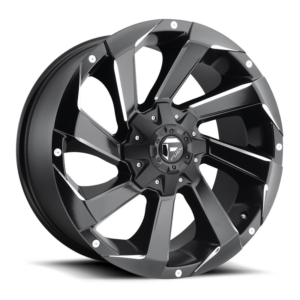 Fuel 1PC D592 RAZOR, MATTE BLACK MILLED (17x9 ET1 6x135/6x139.7)
