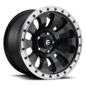 Fuel 1PC D629 TACTIC, MATTE BLACK MACHINED RING (17x9 ET-12 5x127)