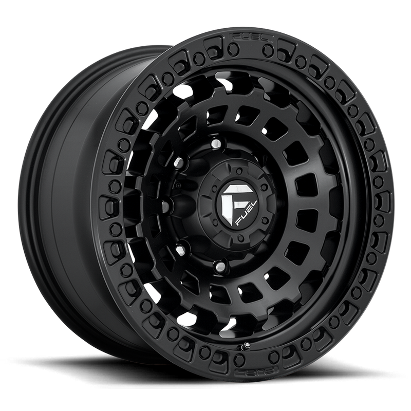 Fuel 1PC D633 ZEPHYR, MATTE BLACK (17x9 ET-12 6x139.7)