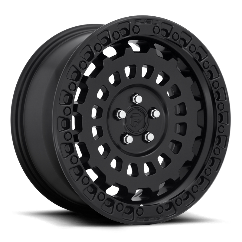 Fuel 1PC D633 ZEPHYR, MATTE BLACK (20x9 ET20 6x135)