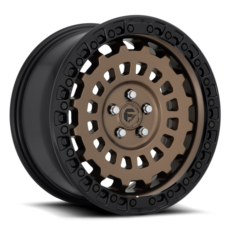 Fuel 1PC D634 ZEPHYR, MATTE BRONZE BLACK BEAD RING (20x9 ET20 6x135)