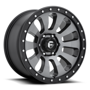 Fuel 1PC D648 TACTIC, MATTE GUN METAL BLACK BEAD RING (17x9 ET-12 5x127)