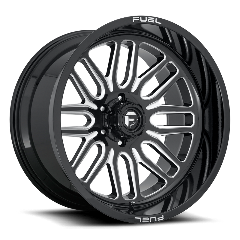 Fuel 1PC D662 IGNITE, GLOSS BLACK MILLED (22x12 ET-43 6x135)