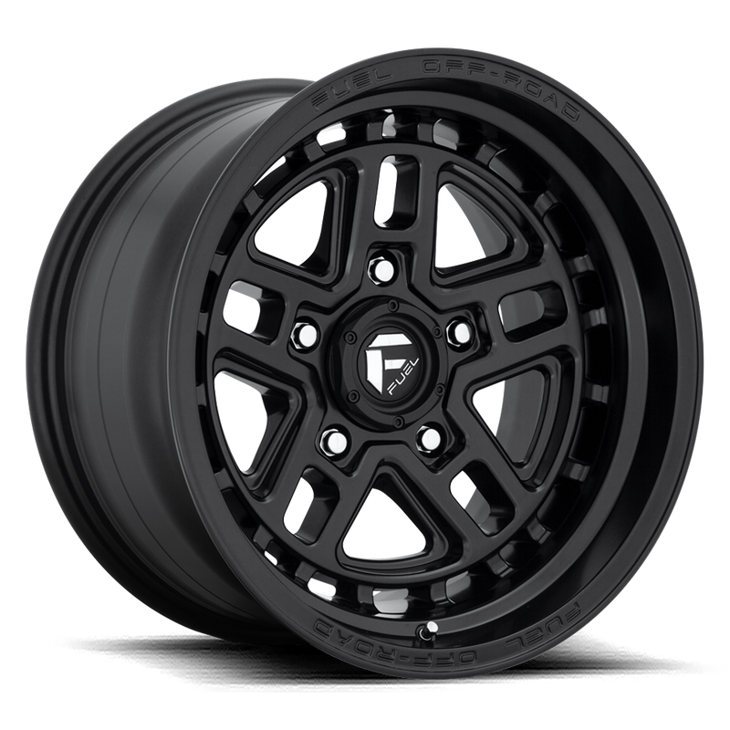 Fuel 1PC D667 NITRO, MATTE BLACK (17x9 ET-12 5x127)