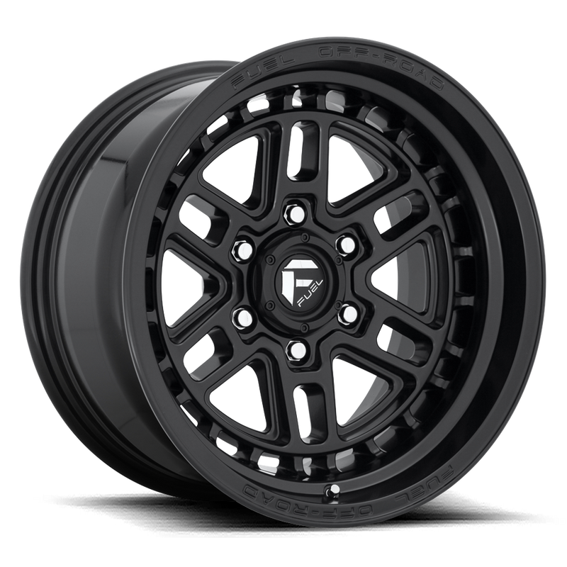 Fuel 1PC D667 NITRO, MATTE BLACK (17x9 ET-12 6x135)