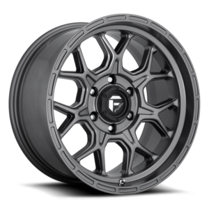 Fuel 1PC D672 TECH, MATTE GUN METAL (18x9 ET1 5x127)