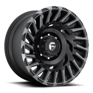 Fuel 1PC D683 CYCLONE, MATTE MACHINED DOUBLE DARK TINT (18x9 ET-12 5x127)