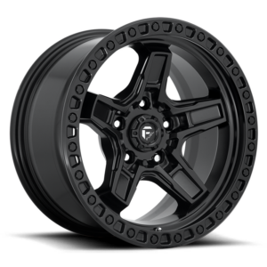 Fuel 1PC D697 KICKER, MATTE BLACK (18x9 ET1 5x139.7)