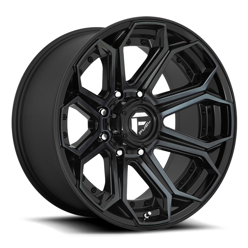 Fuel 1PC D704 SIEGE, GLOSS MACHINED DOUBLE DARK TINT (18x9 ET1 5x150)