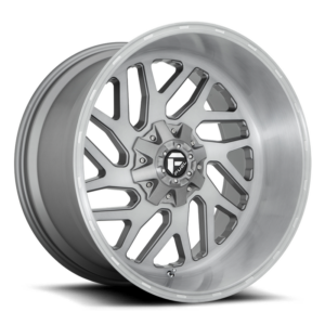 Fuel 1PC D715 TRITON PLATINUM, BRUSHED GUN METAL TINTED CLEAR (20x10 ET-18 5x114.3/5x127)