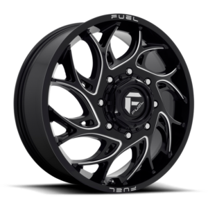 Fuel 1PC D741 RUNNER, Gloss Black Milled (20x8.25 ET105 8x210)