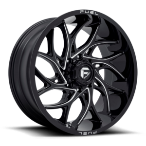 Fuel 1PC D741 RUNNER, Gloss Black Milled (24x11 ET0 6x135)