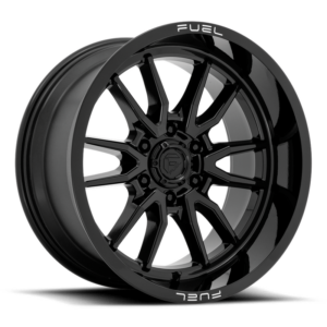 Fuel 1PC D760 CLASH, Gloss Black (20x10 ET-18 6x135)