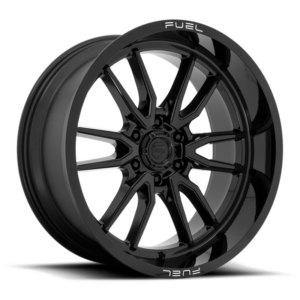 Fuel 1PC D760 CLASH, Gloss Black (22x10 ET-18 6x135)