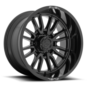 Fuel 1PC D760 CLASH, Gloss Black (22x12 ET-44 8x165.1)