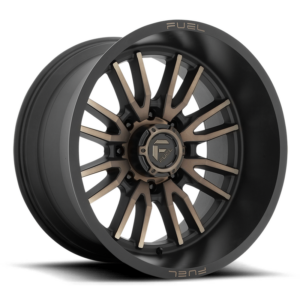 Fuel 1PC D762 CLASH, Matte Black Double Dark Tint (22x12 ET-44 8x165.1)