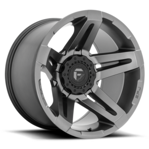 Fuel 1PC D764 SFJ, Matte Gun Metal (20x12 ET-44 5x114.3/5x127)