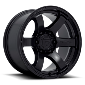 Fuel 1PC D766 RUSH, SATIN BLACK (17x9 ET-12 6x139.7)