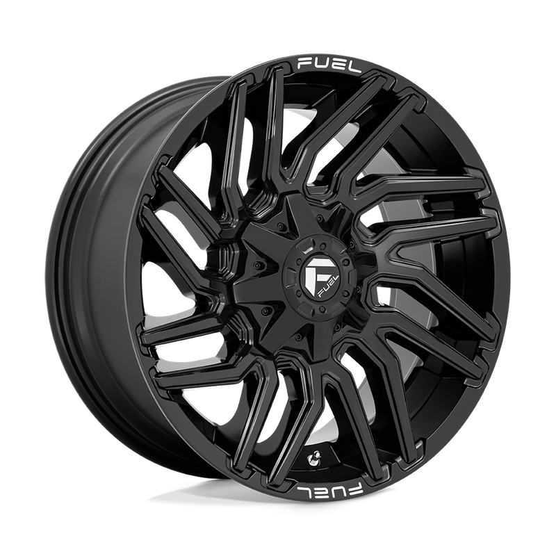 Fuel 1PC D776 TYPHOON, Gloss Black (20x9 ET1 5x114.3/5x127)