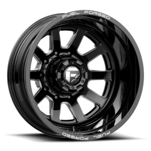 Fuel Mono DE09 FF09D, Matte Black Milled (20x8.25 ET-202 10x225)