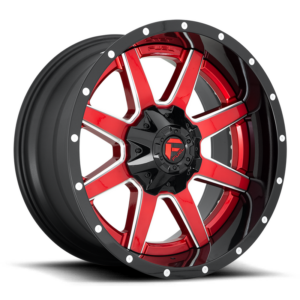 Fuel 2PC D250 MAVERICK, Gloss Red (20x10 ET-19 6x135/6x139.7)