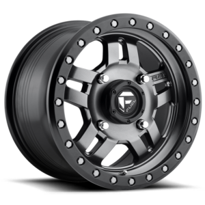 Fuel UTV D558 ANZA, MATTE GUN METAL BLACK BEAD RING (14x7 ET13 4x156)