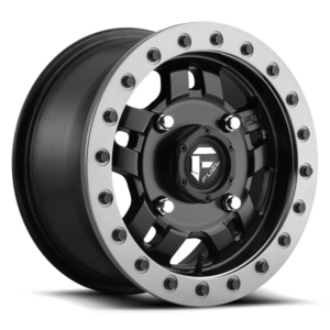 Fuel UTV D917 ANZA BL - OFF ROAD ONLY, MATTE BLACK (15x7 ET13 4x156)