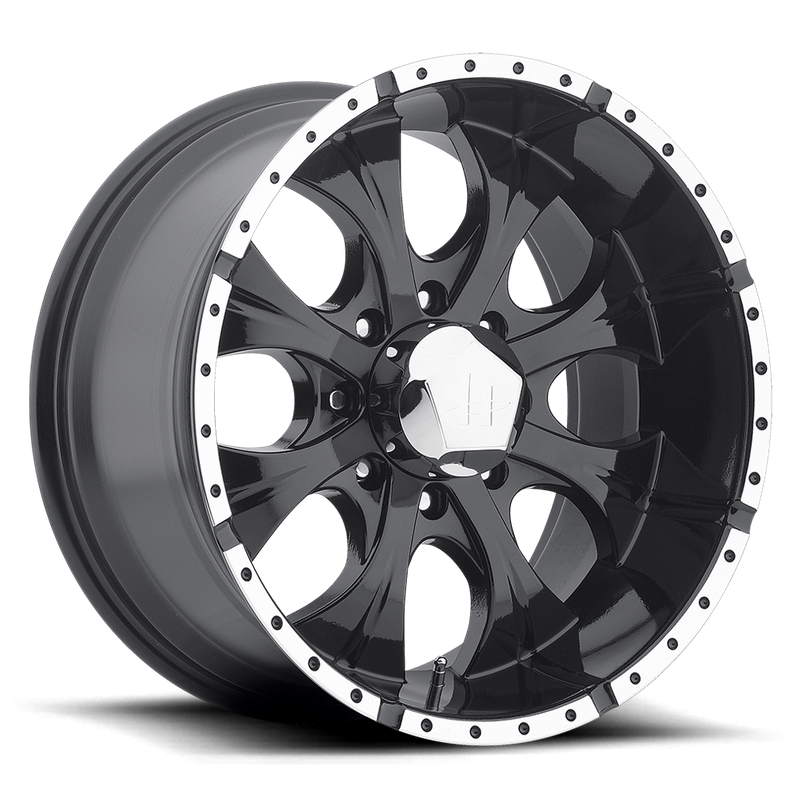 Helo HE791 MAXX, Gloss Black Machined (15x8 ET-12 5x127)
