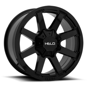 Helo HE909, Gloss Black (17x9 ET-12 5x127/5x139.7)