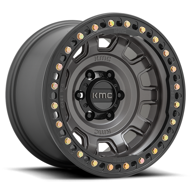 KMC KM236 TANK BEADLOCK, Anthracite (17x9 ET-38 8x170)