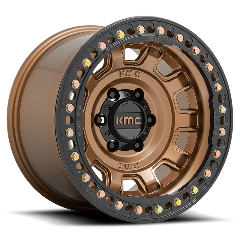 KMC KM236 TANK BEADLOCK, Matte Bronze (17x9 ET-15 6x139.7)
