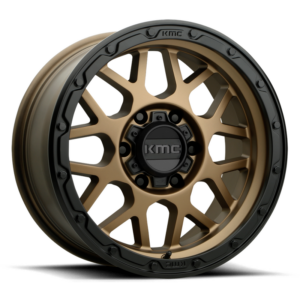 KMC KM535 GRENADE OFF-ROAD, Matte Bronze Matte Black Lip (18x8.5 ET35 5x120)