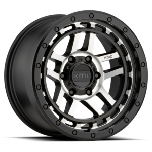 KMC KM540 RECON, Satin Black Machined (18x8.5 ET0 5x127)